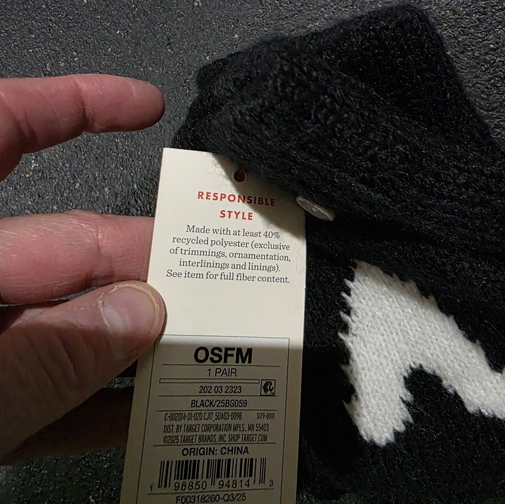 Cat & Jack Mitten Gloves - Picture 2 of 2